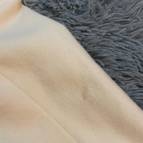 Banana Republic Womens Trench Wool Peacoat in cream white color - Picture 14 of 16